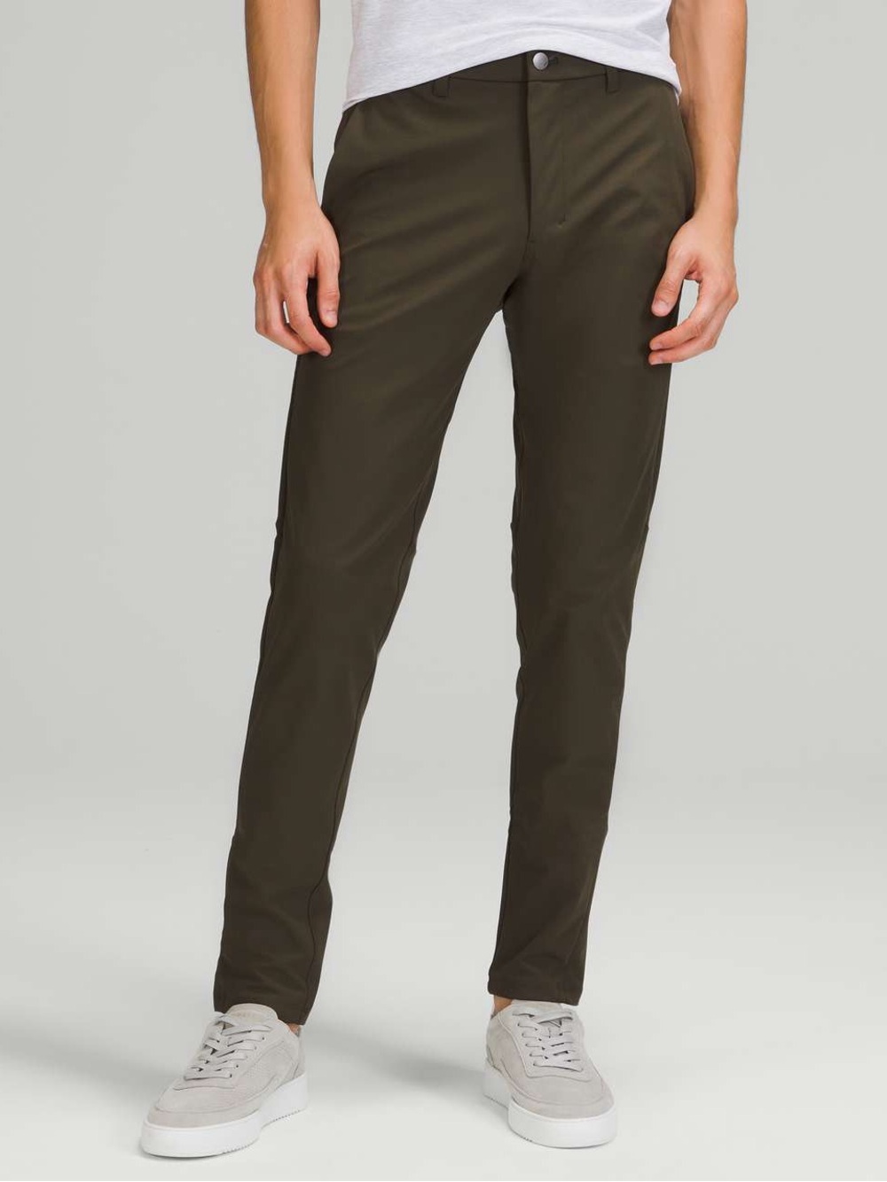 Lululemon Commission Pant Skinny 32" Warpstreme Dark Olive size 32